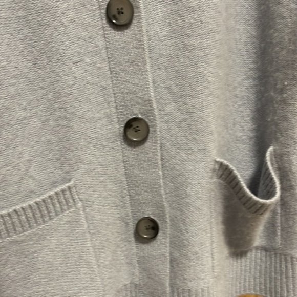 CLUB MONACO | Boiled Cashmere Collar Cardigan - Picture 6 of 7